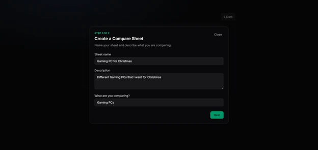 Auto-fill from a listing page URL